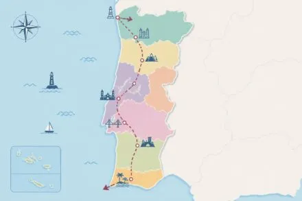 découvrez la carte du portugal avec ses régions, ses côtes magnifiques et des itinéraires détaillés pour bien préparer votre séjour et profiter pleinement de ce pays ensoleillé.