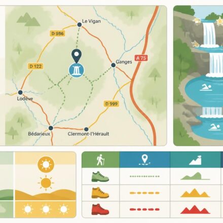 découvrez la cascade de la vis dans l'hérault : profitez d'une baignade rafraîchissante, explorez des sentiers de randonnée accessibles à tous, et profitez d'un cadre naturel exceptionnel.