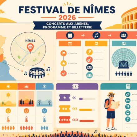 découvrez le festival de nîmes 2026 : concerts exceptionnels aux arènes, programme complet des artistes et ouverture de la billetterie. ne manquez pas cet événement musical incontournable !