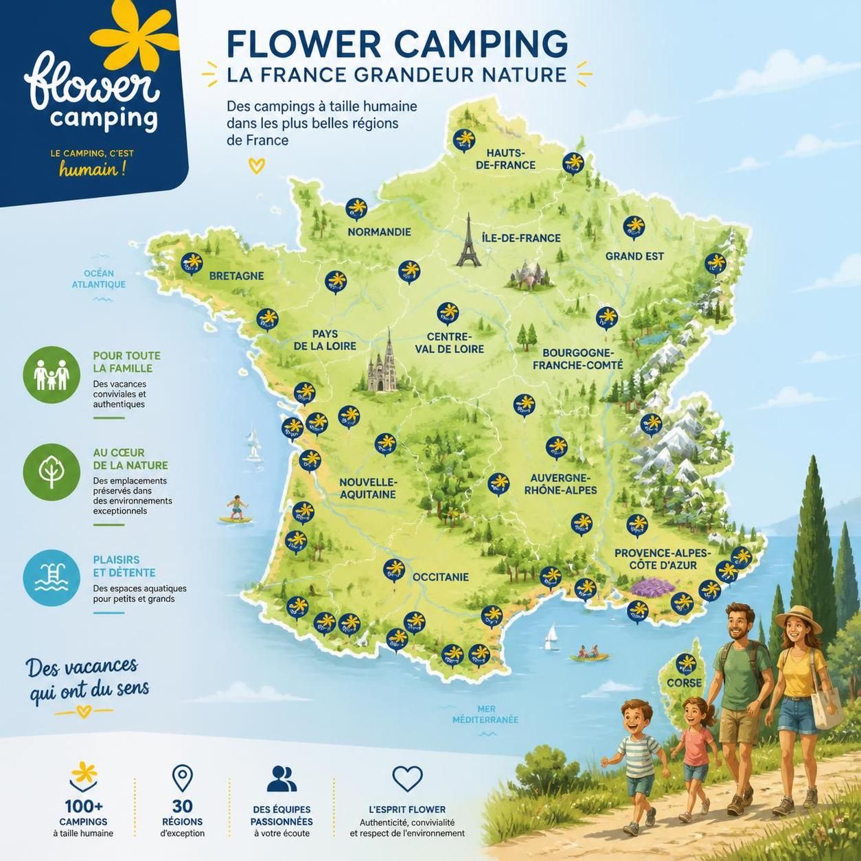 découvrez flower camping, le réseau de campings haut de gamme en france, offrant des emplacements de qualité, des équipements modernes et un cadre naturel exceptionnel pour des vacances inoubliables.
