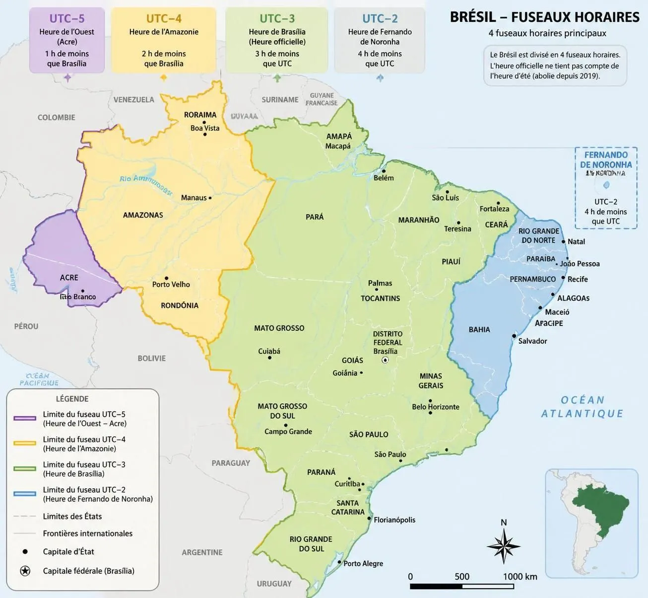 découvrez l'heure actuelle au brésil, les différents fuseaux horaires du pays et le décalage horaire avec la france pour organiser au mieux vos appels et voyages.