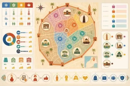découvrez marrakech en 2026 avec notre guide complet : explorez la médina, ses souks colorés et les incontournables à ne pas manquer pour un voyage mémorable.