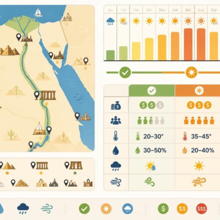 découvrez la meilleure période pour partir en égypte et profitez de nos conseils météo pour un voyage réussi, que ce soit pour visiter les pyramides, le nil ou les plages désertiques.