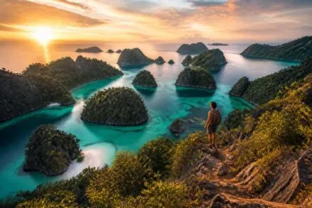 Découvrez Raja Ampat, l'archipel mystérieux de Papouasie-Occidentale, paradis des aventuriers avec ses paysages uniques, sa biodiversité marine exceptionnelle et ses trésors naturels à explorer.