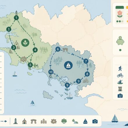 découvrez la carte détaillée de la bretagne avec le finistère, le morbihan et des itinéraires pratiques pour préparer votre séjour et explorer cette magnifique région.