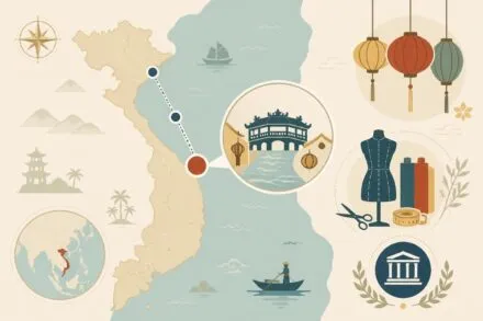 Hoi An : lanternes, tailleurs et patrimoine UNESCO au Vietnam découvrez hoi an, ville magique du vietnam célèbre pour ses lanternes colorées, ses tailleurs sur mesure et son patrimoine classé au patrimoine mondial de l'unesco.