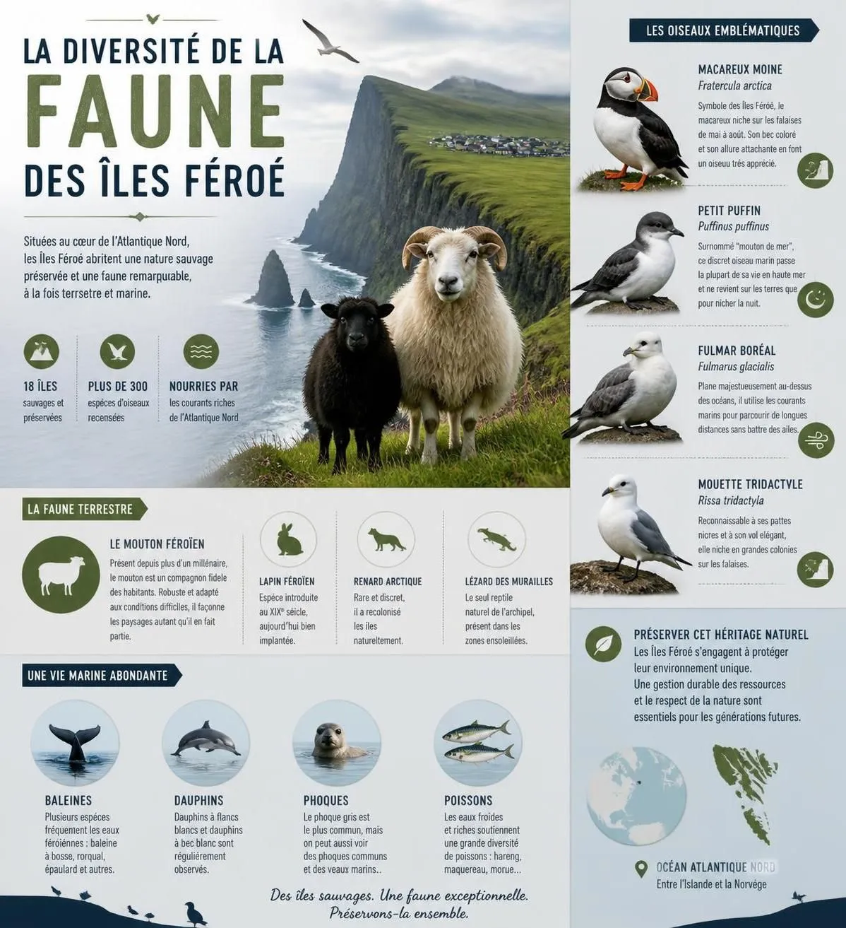 découvrez les îles féroé, un archipel spectaculaire aux fjords majestueux, aux colonies de puffins colorées et aux paysages sauvages et préservés, idéaux pour les amateurs de nature et d'aventure.