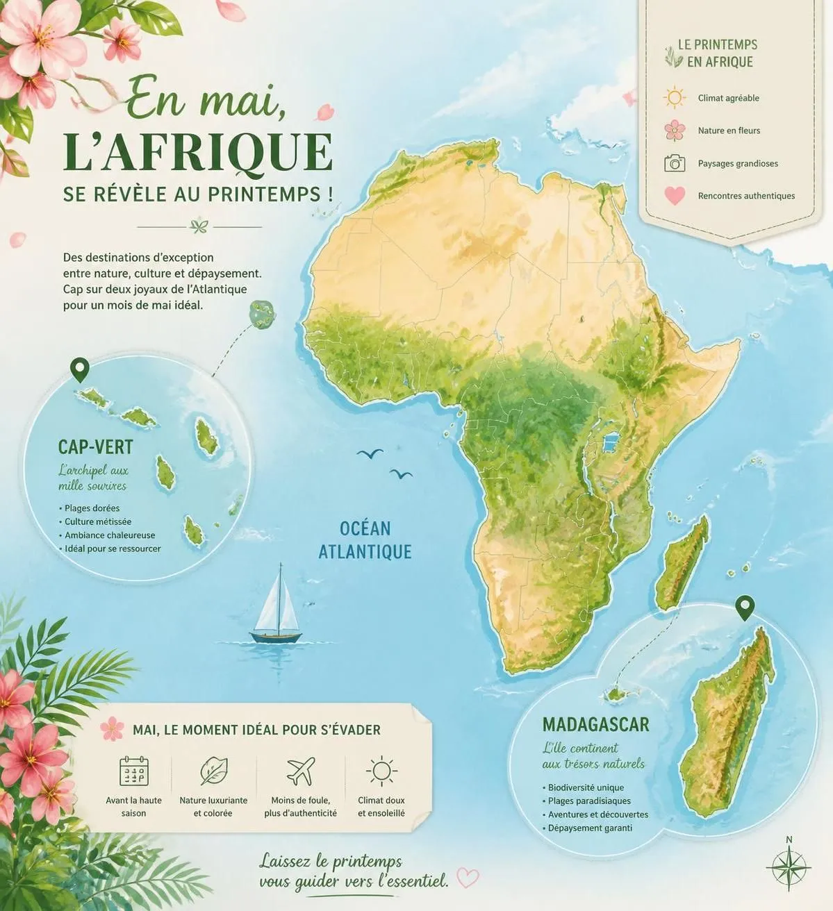 découvrez 12 destinations idéales pour voyager en mai et profiter pleinement du printemps, entre douceur climatique et paysages enchanteurs.