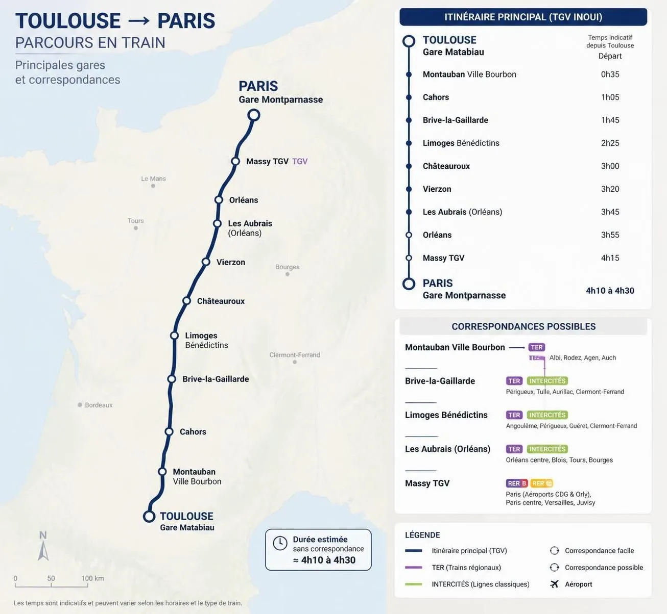 découvrez nos conseils pour voyager de toulouse à paris au meilleur prix avec ouigo, tgv et autres options de train. comparez les offres et planifiez votre trajet facilement.