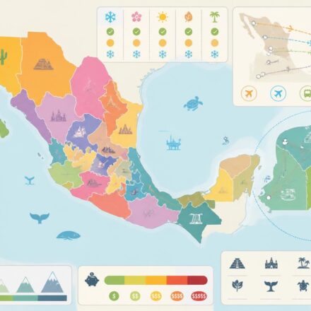 découvrez la carte complète du mexique avec ses états, la péninsule du yucatán et les grandes régions incontournables à connaître avant votre voyage. préparez votre séjour en toute sérénité.