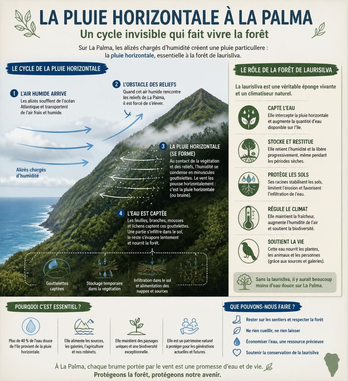 découvrez la palma, l'île la plus verte des canaries, célèbre pour ses volcans impressionnants et ses forêts luxuriantes de laurisilva, un véritable paradis naturel à explorer.