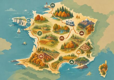 partez en camping-car cet automne sur les plus belles routes de france et profitez d’une itinérance ressourçante entre paysages colorés, nature et liberté.
