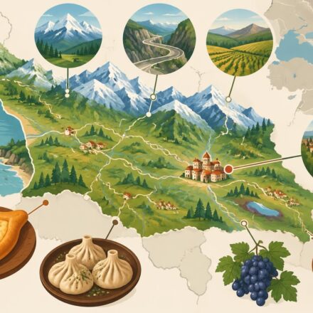 explorez la géorgie : flânez dans les rues de tbilissi, parcourez les routes spectaculaires du caucase et savourez les spécialités locales.
