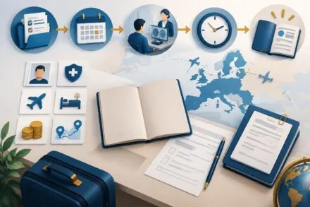 Visa Schengen : démarches, délais et documents pour une demande réussie découvrez les démarches, délais et documents nécessaires pour obtenir un visa schengen et préparer une demande complète et réussie.
